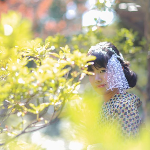 名古屋のフォトスタジオで撮影したおしゃれな七五三写真