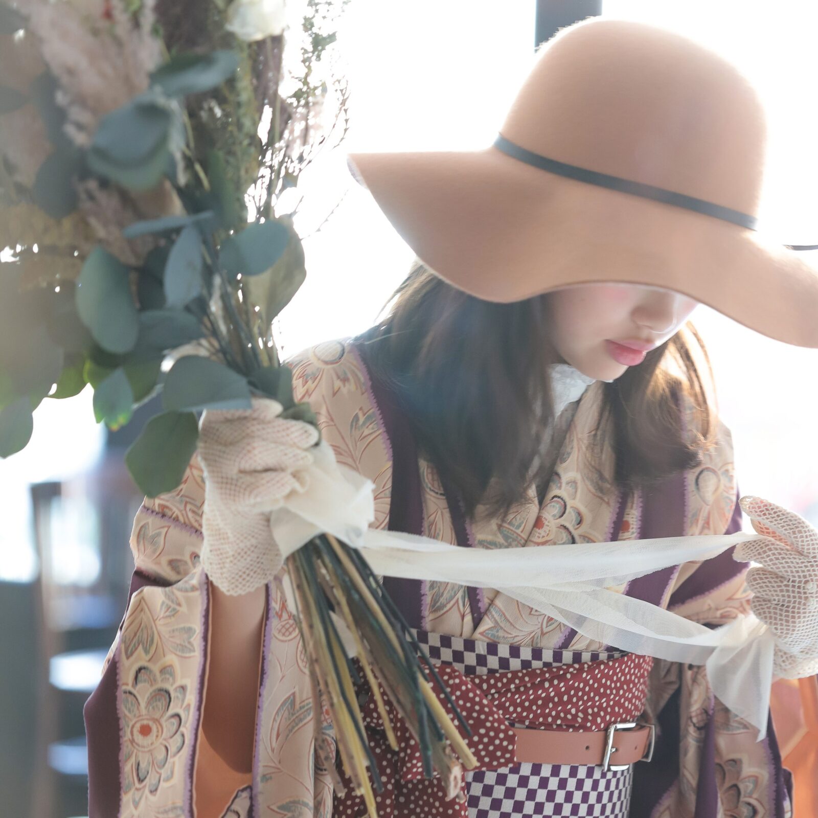 名古屋のハーフ成人式撮影