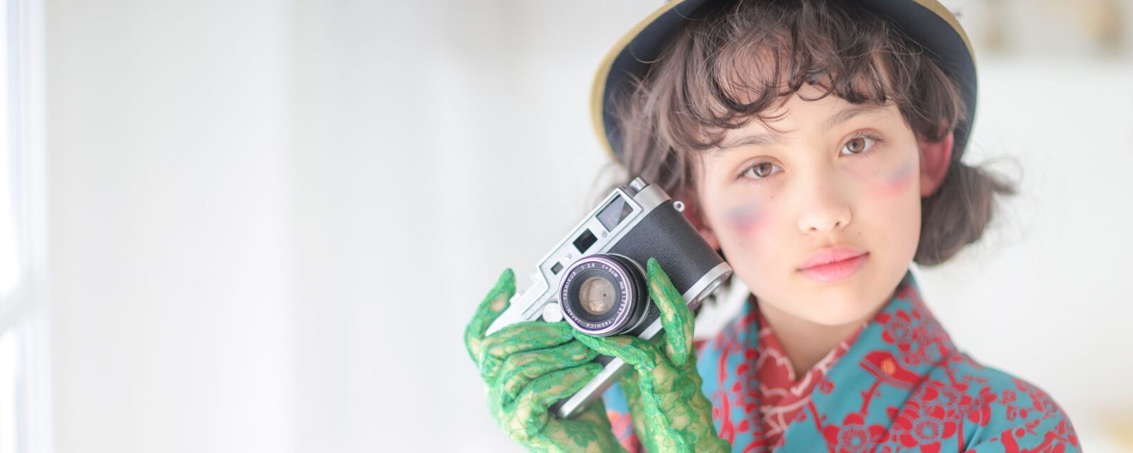 名古屋で撮影したおしゃれなハーフ成人式写真