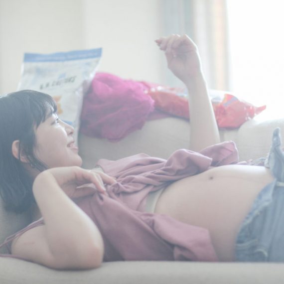 愛知で撮影した妊婦写真
