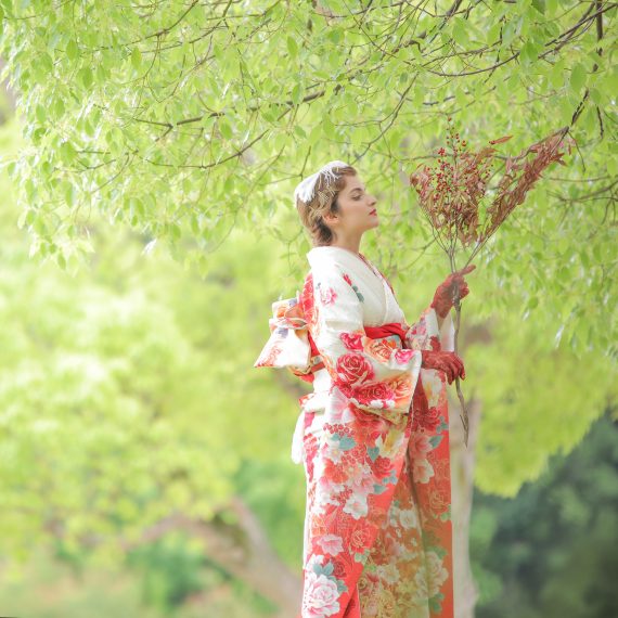 おしゃれな成人式の前撮り撮影