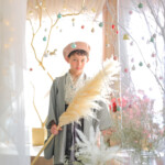 おしゃれなハーフ成人式写真