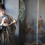 おしゃれなハーフ成人式写真