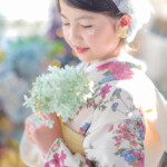 おしゃれなハーフ成人式写真