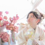 おしゃれなハーフ成人式写真