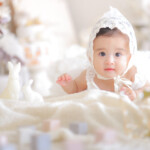 おしゃれなハーフバースデーフォト